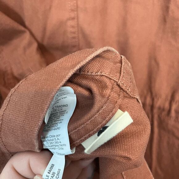 Madewell Warm Umber Rust Dispatch Utility Military Jacket Women's Size Medium - Picture 7 of 7